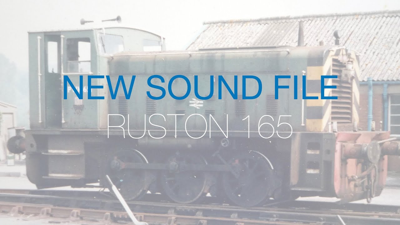 Ruston 165 Sound file for Zimo decoders. Digitrains. Paul Chetter.