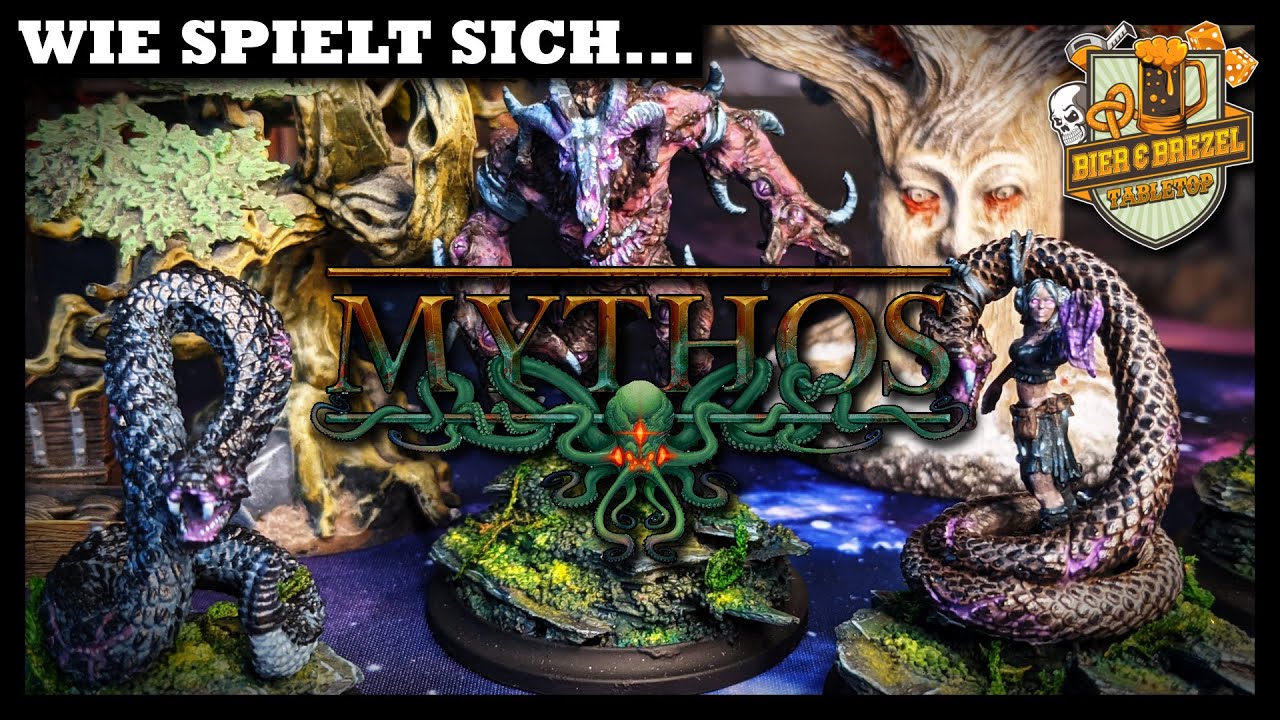 MYTHOS - Einsteiger Spielbericht mit Regelerklärungen | Wyldborne vs Hidden Ones