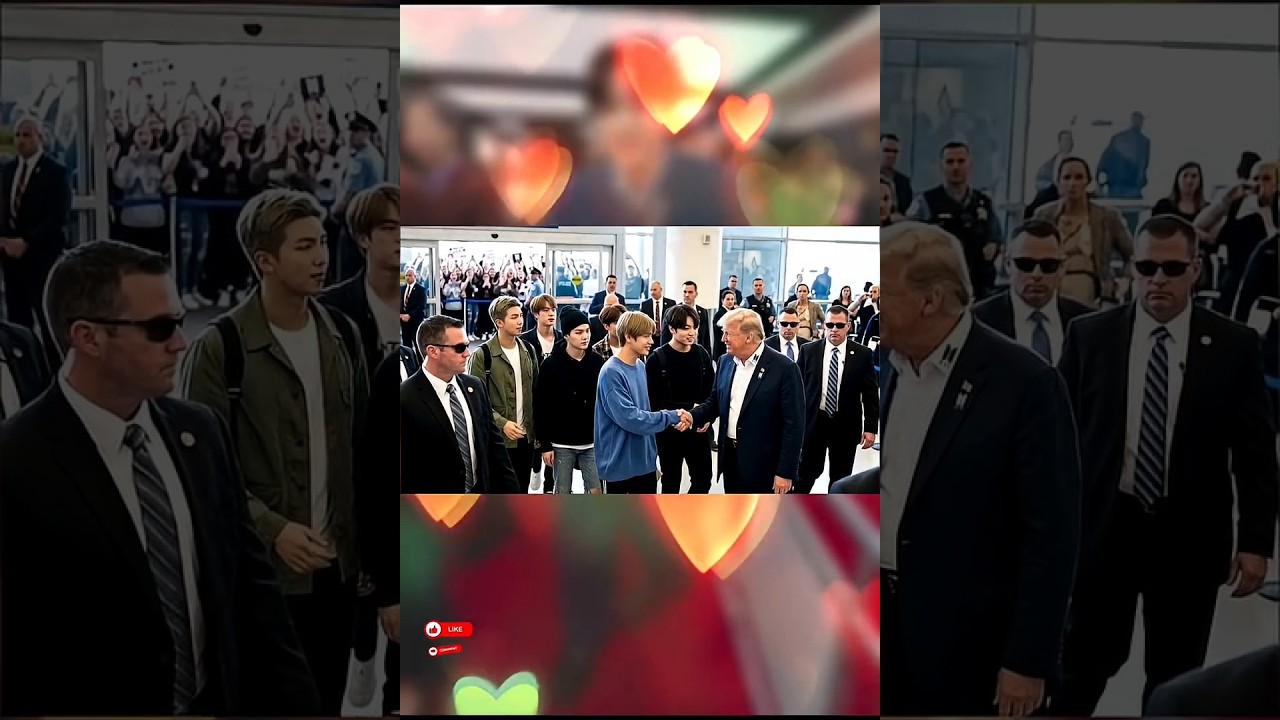🔴SHOCK! Donald Trump greets BTS in Chicago😱! A unique moment of the ARIRANG 2026 world tour‼️