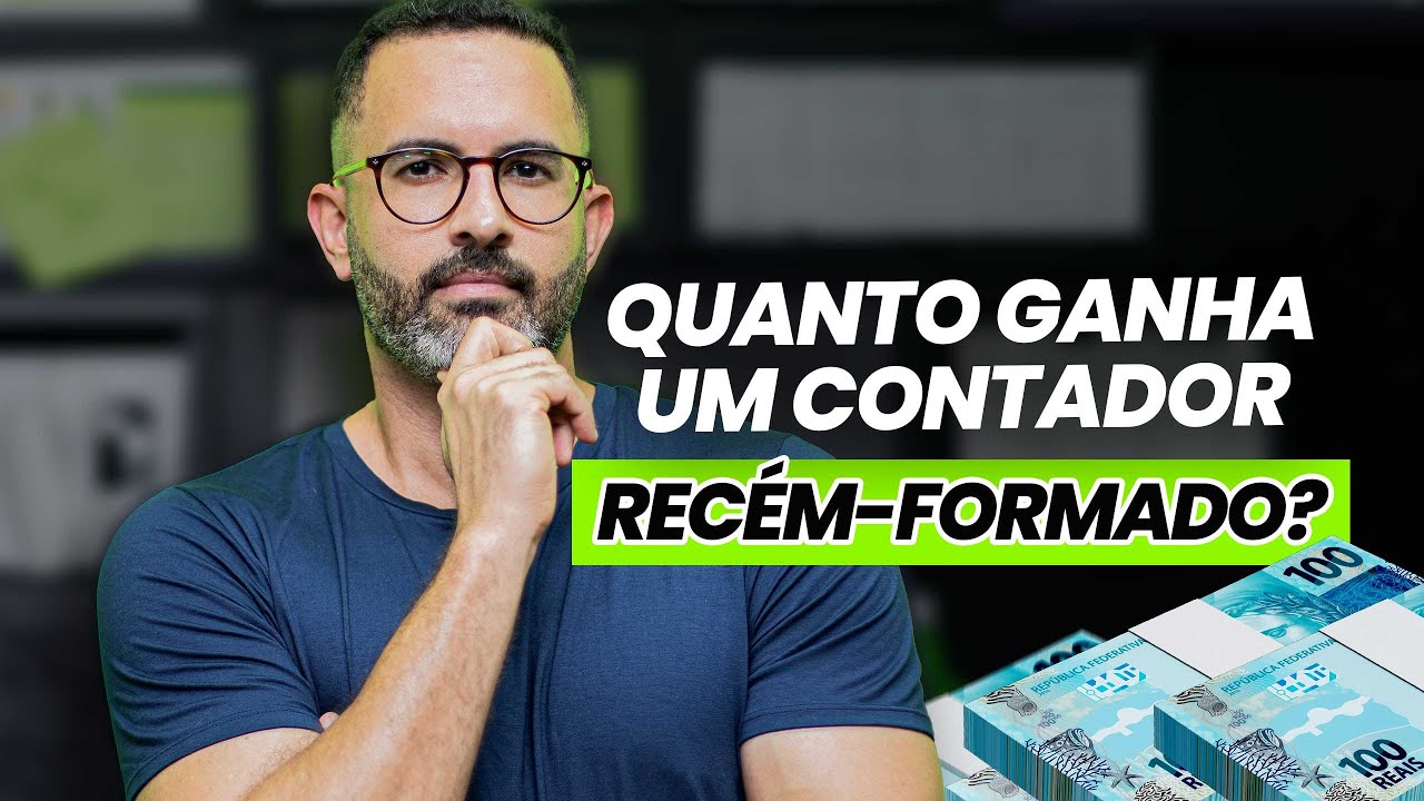 Quanto Ganha um CONTADOR RECÉM-FORMADO [$$$$]?? 🔴