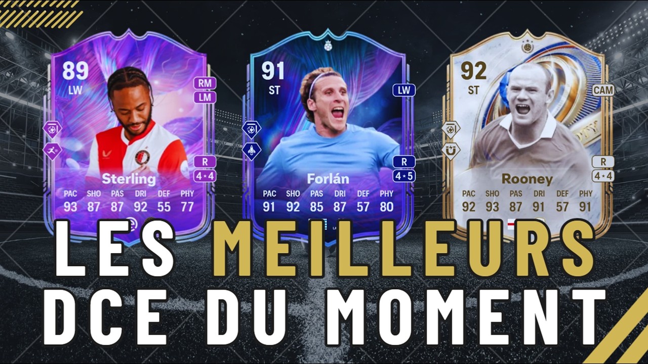 Forlan vs Rooney, Sterling une belle surprise ? Test et Avis sur les DCE sur FC26
