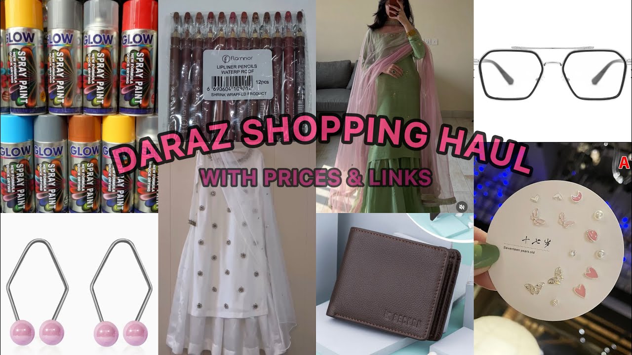 Instagram + Daraz Shopping Haul 🛍️😍