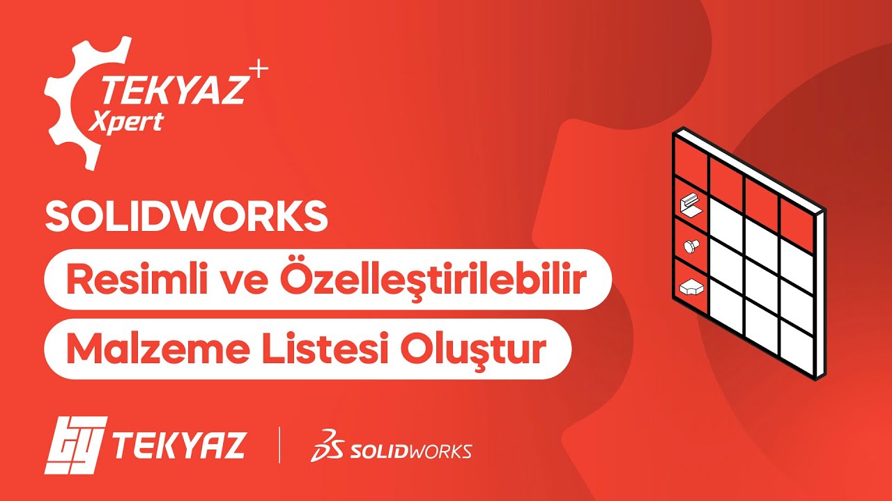 TEKYAZXpert - Malzeme Listesi Yönetimi