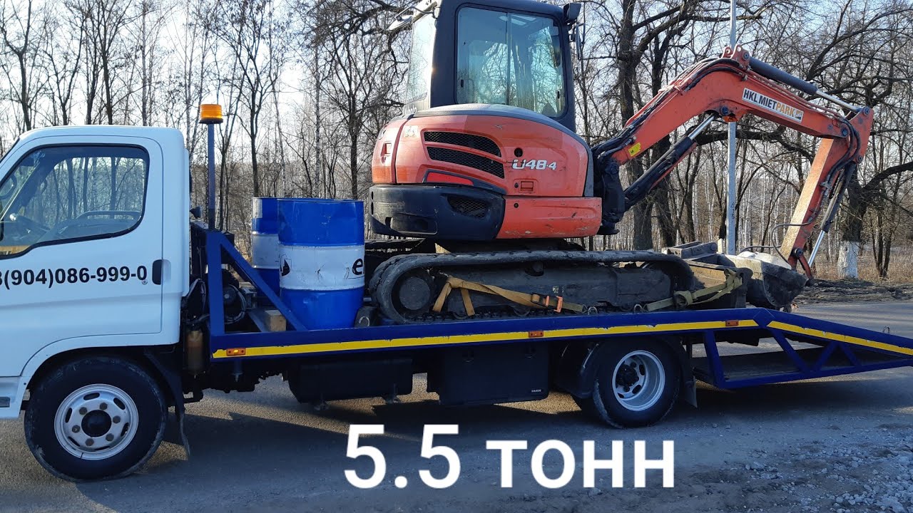 трудовые будни на эвакуаторе