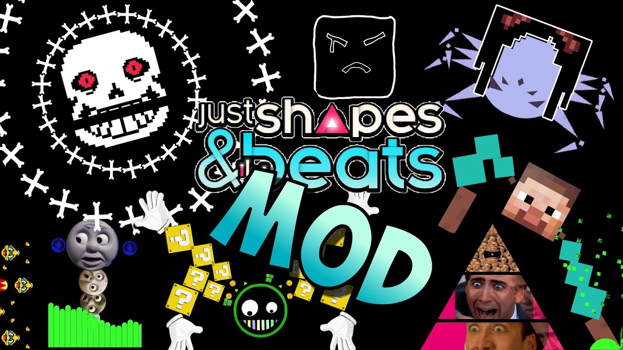 All Just Shapes and Beats Bosses Modded (1) - Supercut | JSAB MOD