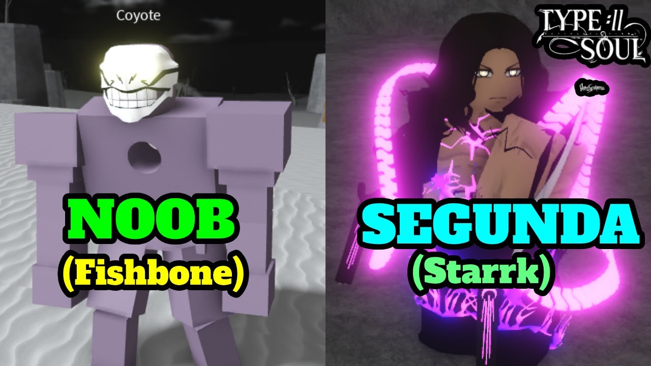 Noob to PRO as Coyote Starrk! (SEGUNDA) Type Soul.