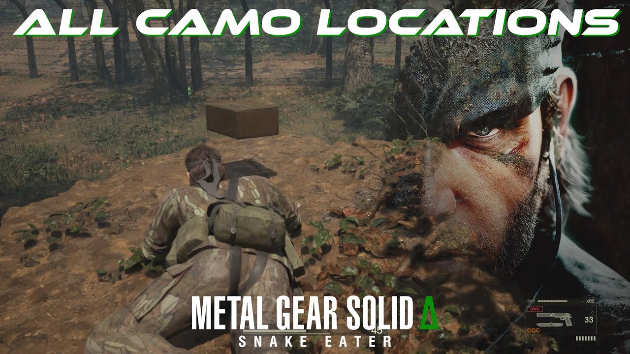 All Camouflage Unlocks & Locations Guide | Metal Gear Solid &Delta;: Snake Eater