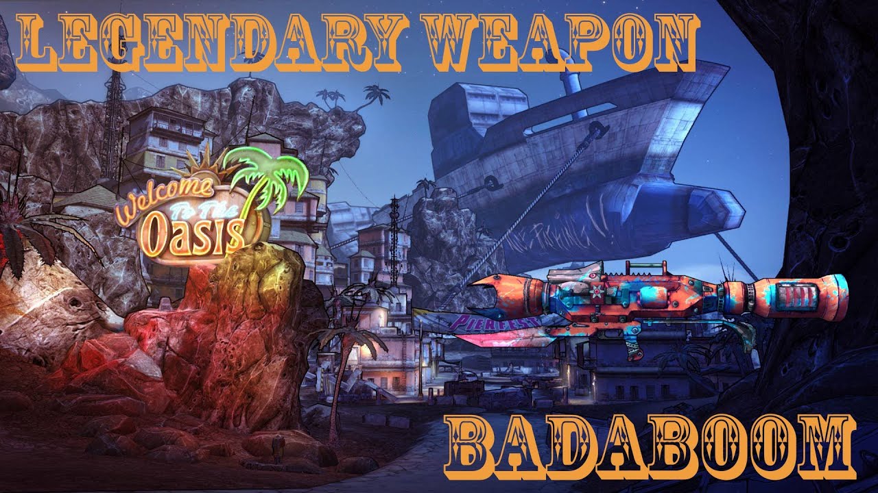Borderlands 2 легендарные пушки - #11 Badaboom(Бабах)