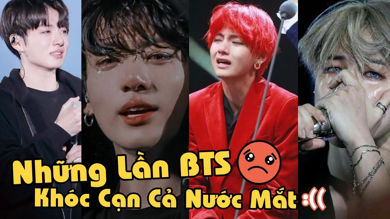 Times BTS Cried Until Their Tears Ran Out :((