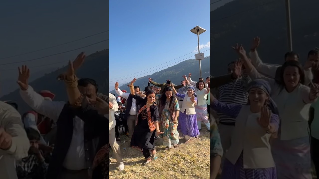 Rubina Dilaik Pahadi Dance #pahadi