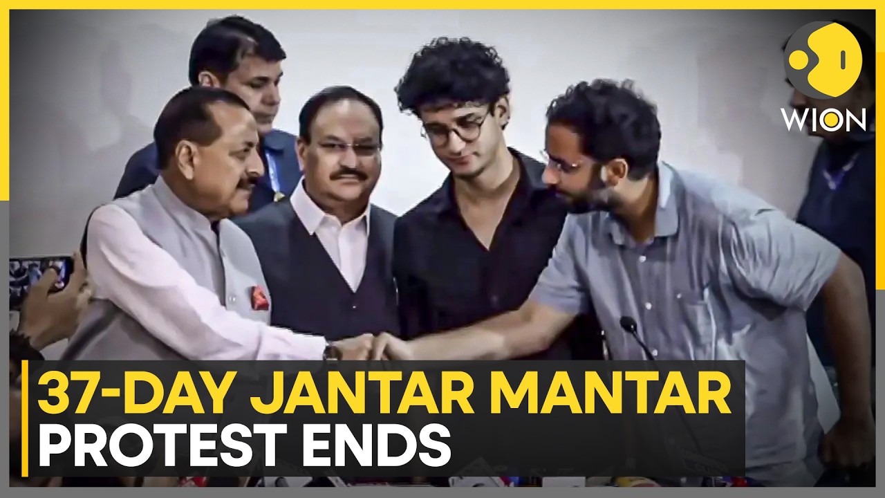 CJP Ends 37-Day Jantar Mantar Protest After Government Accepts All Demands | Neet Protest