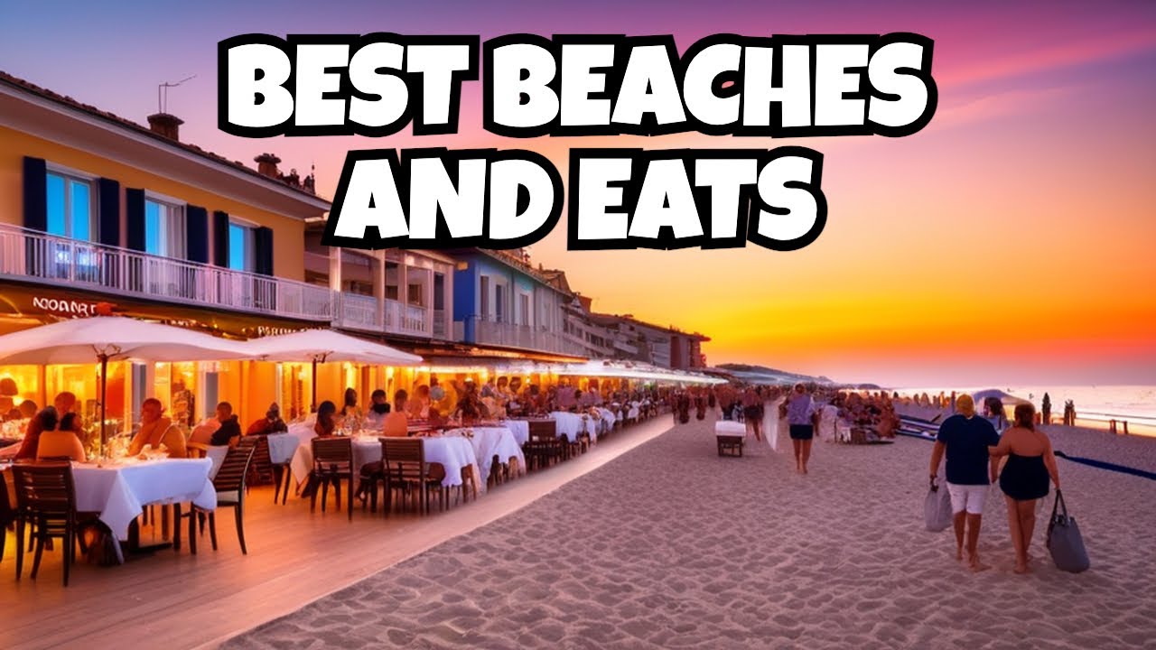 🇮🇹WALK TOUR JESOLO🇮🇹🥰 The best beach and restaurants are in Jesolo🥰#jesolo #italy