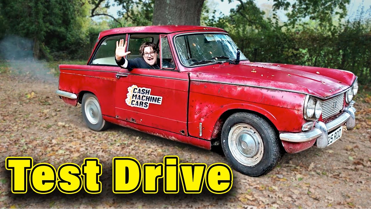 Triumph Vitesse за 400 фунтов стерлингов. Первая поездка за 25 лет!