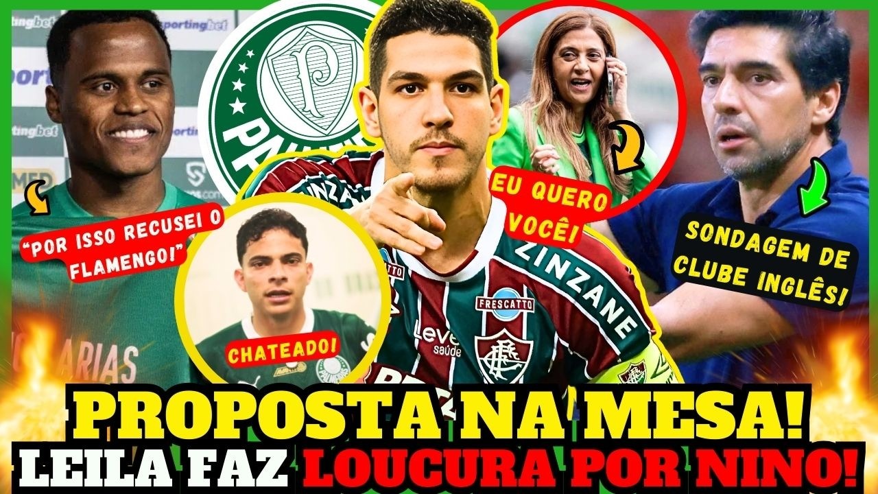 AGORA SIM! 💥ISSO É PARA FECHAR NEGÓCIO! PALMEIRAS FAZ PROPOSTA “IRRECUSÁVEL” AO ZENIT POR NINO!