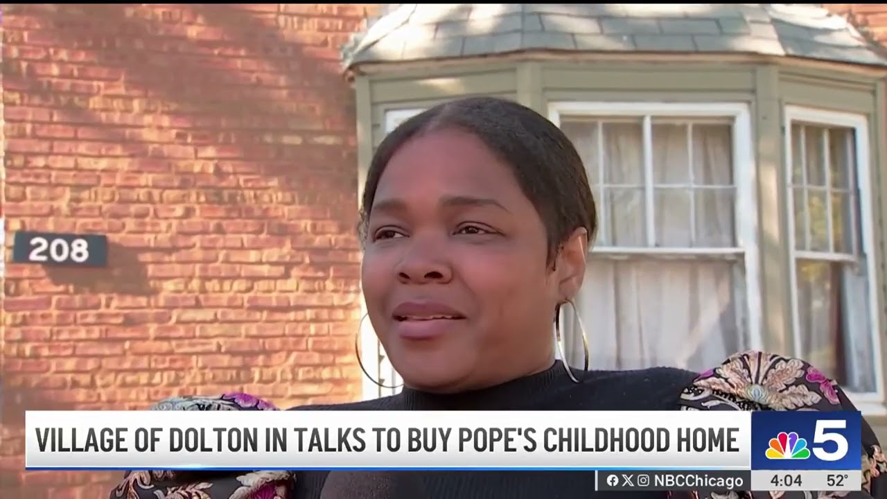Village of Dolton in talks to acquire Pope Leo XIV's childhood home