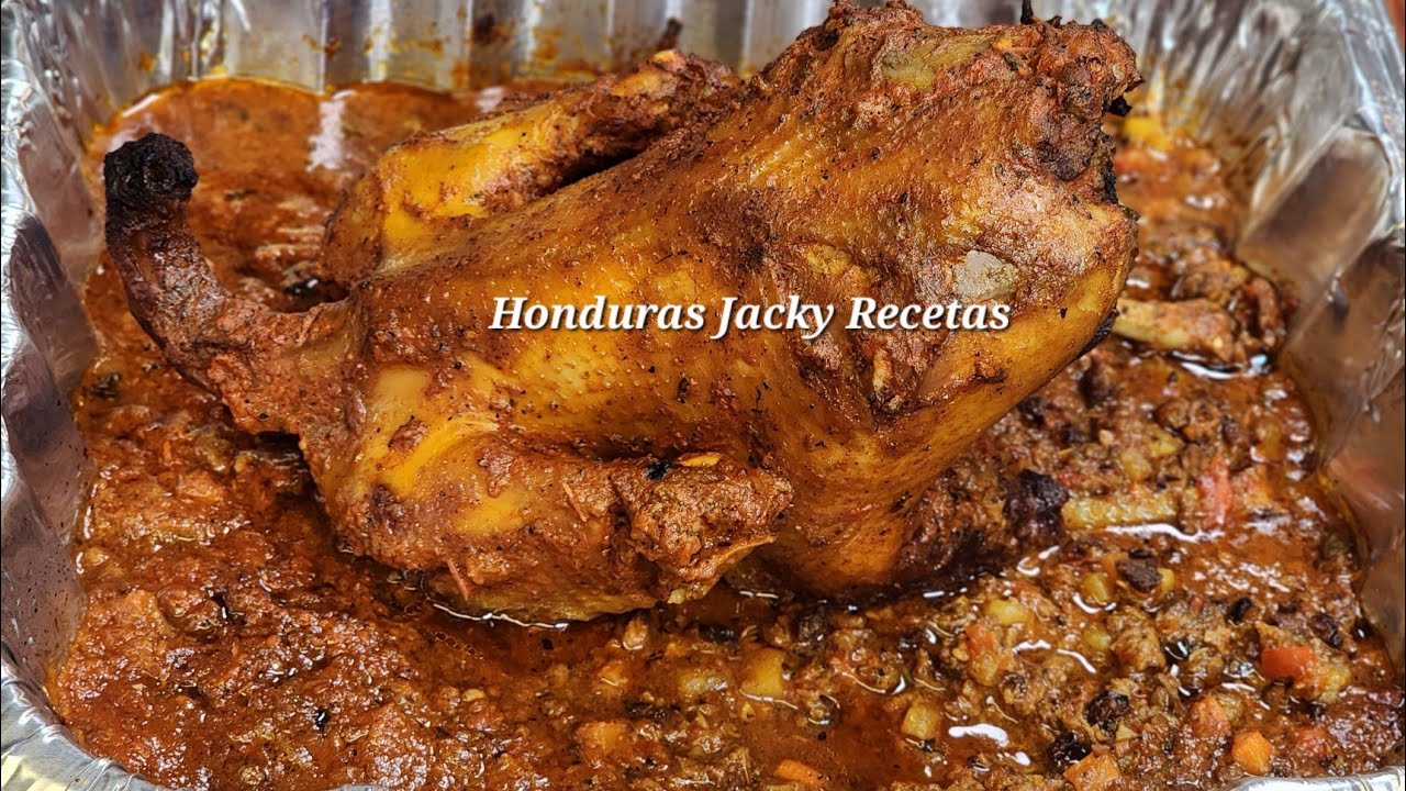 🇭🇳Gallina Rellena para Chuparse los Dedos/Receta Ideal para Principiantes👌🏼🇭🇳
