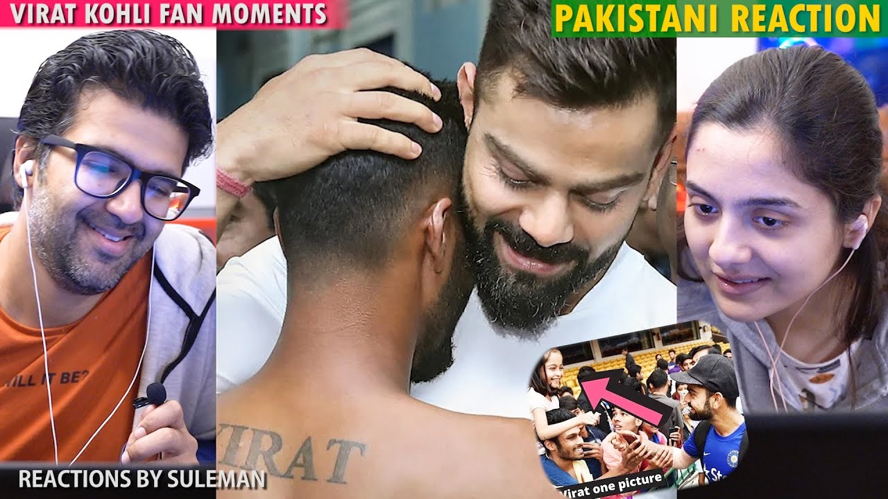 Pakistani Couple Reacts To 12 Virat Kohli Heart Touching Fan Moments That'll Make You Cry