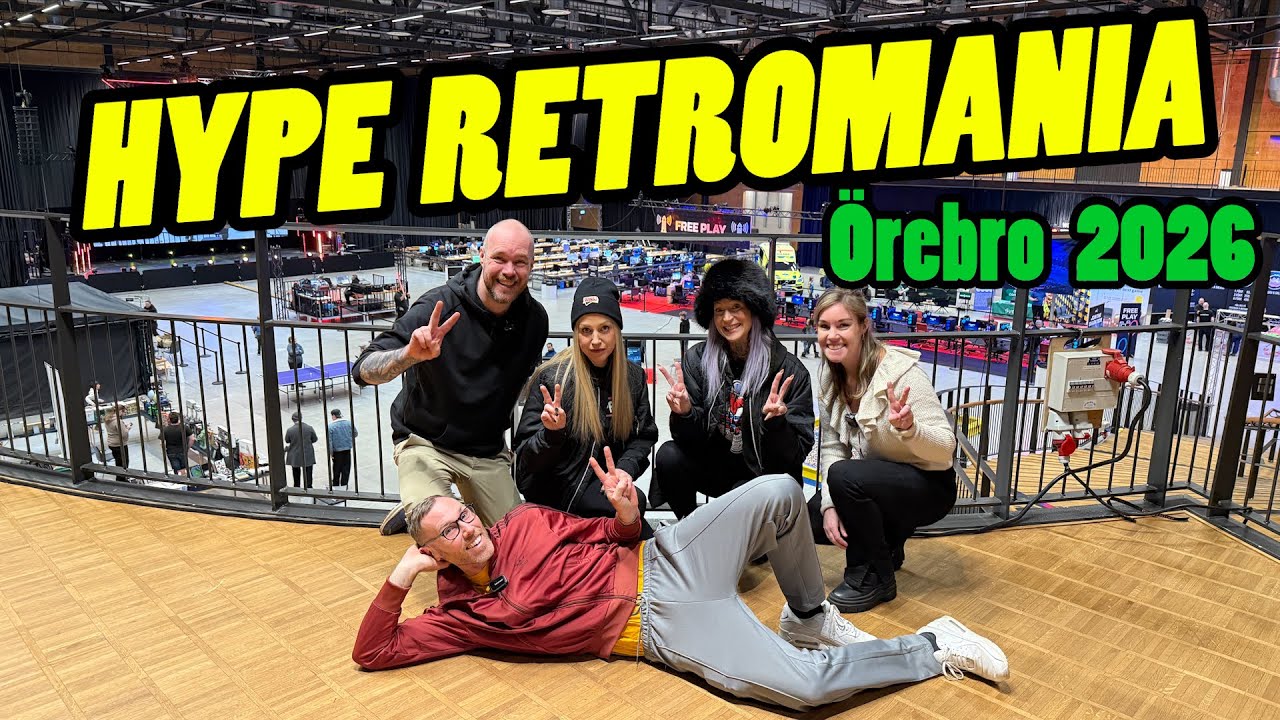 HYPE RETROMANIA ÖREBRO 2026  -   Allt du behöver veta!