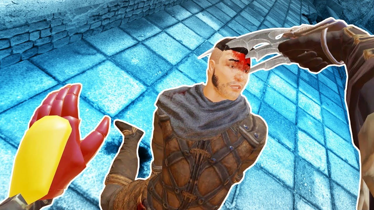 Iron Man and Wolverine vs Dumb Gladiators in Blade and Sorcery VR!