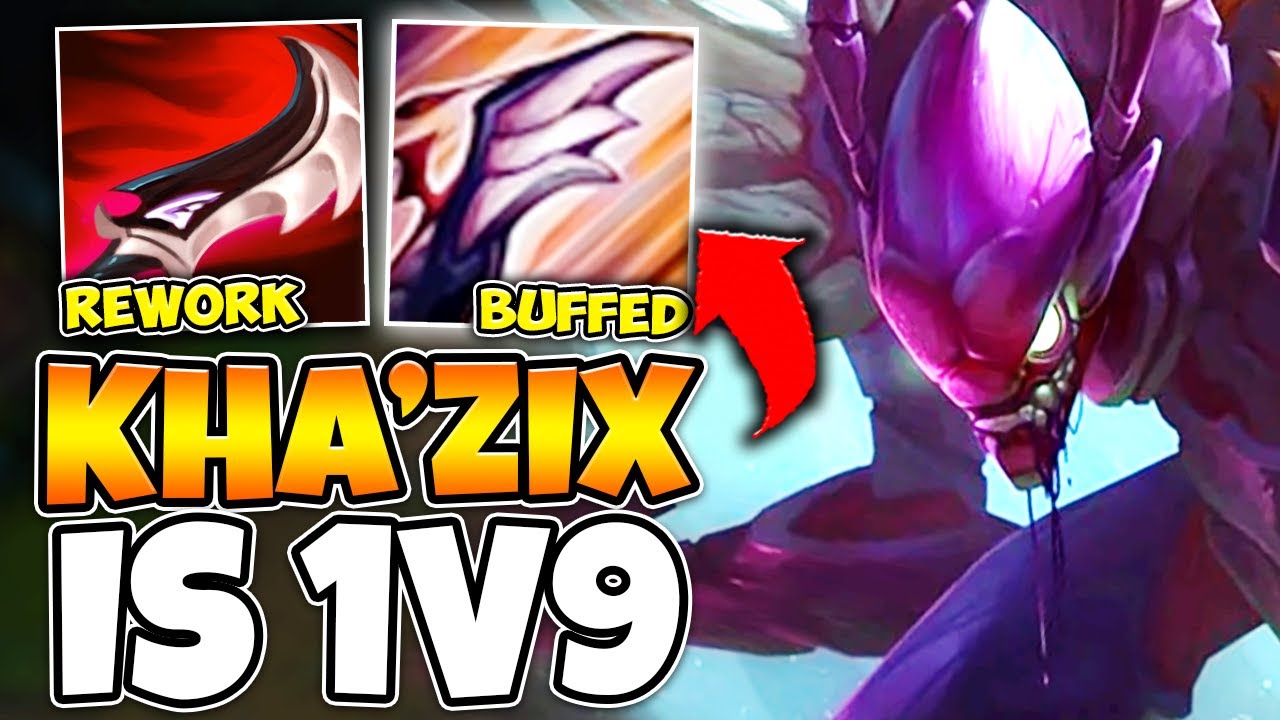 TARZANED SHOWS YOU HOW TO 1V9 WITH KHA'ZIX (IN HIGH ELO)