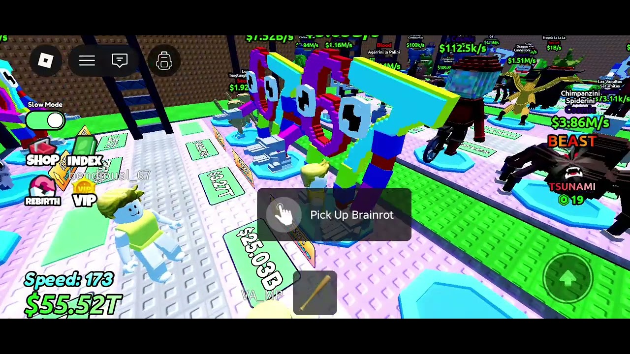 Duping glitch in Escape tsunami for brainrots!