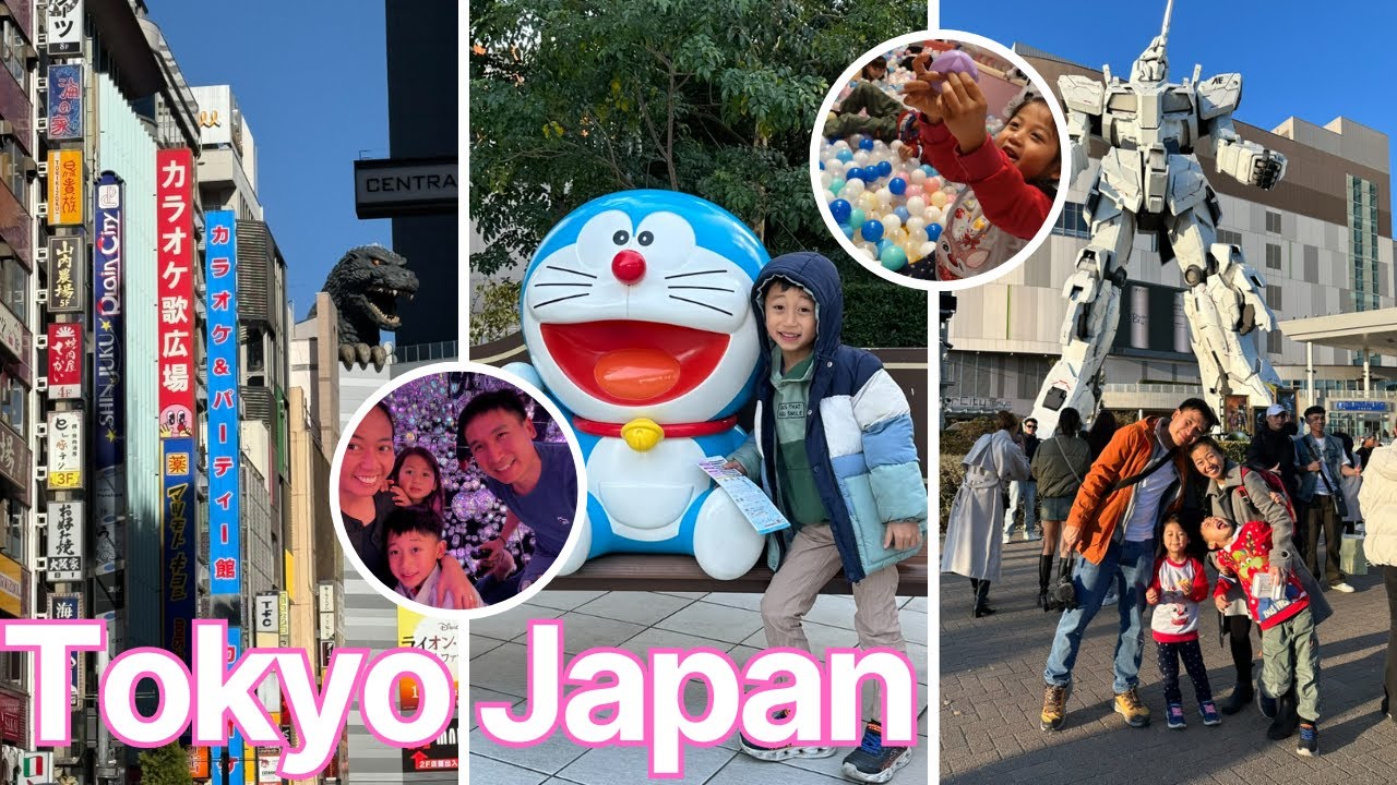 Japan Itinerary for Families | Tokyo with Toddlers & Kids