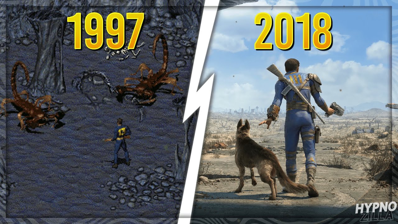 The Evolution of Fallout Games [1997-2018]