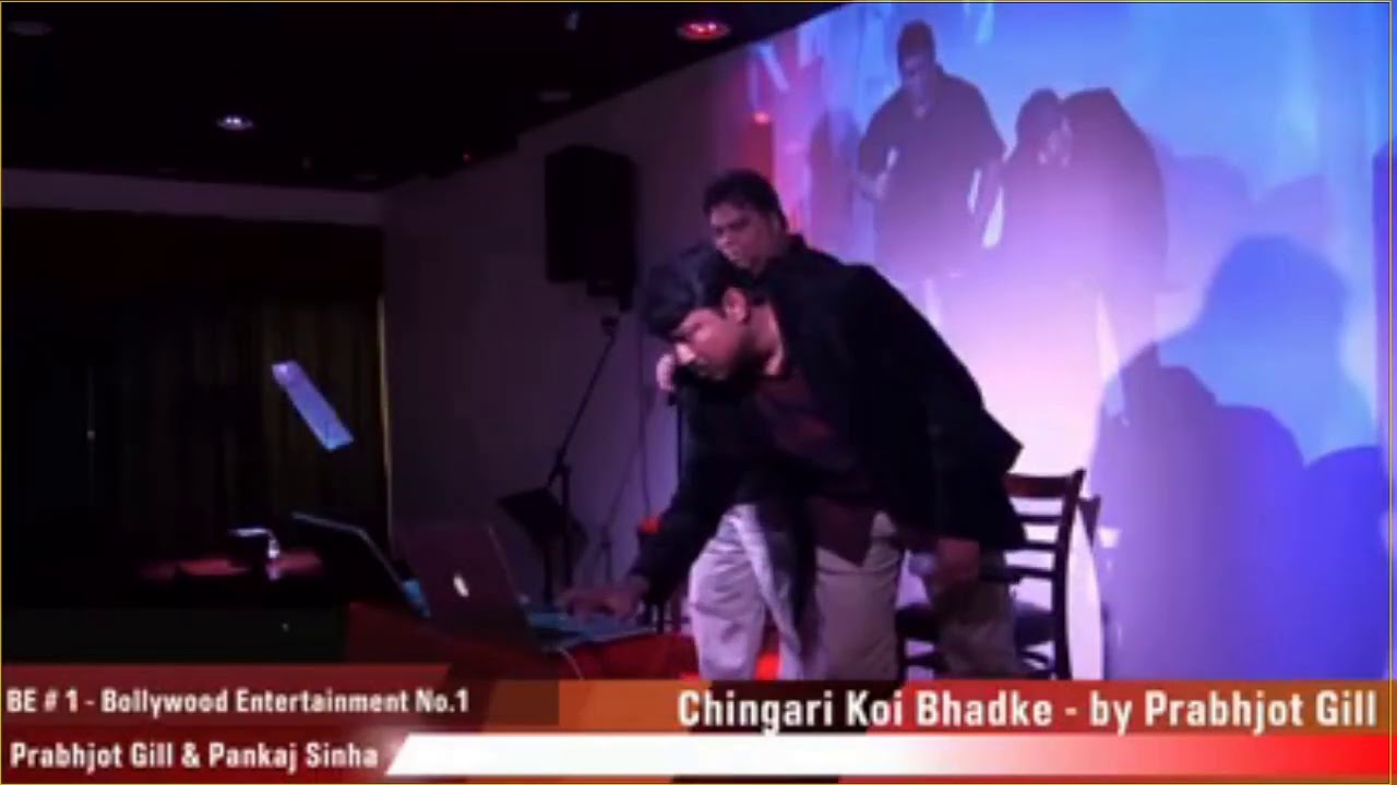 Chingari Koi bhadke - Singing at Tikka Guys, Anaheim CA