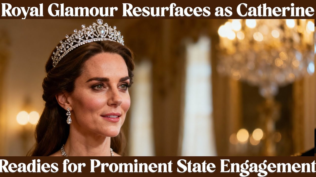 Royal Glamour Resurfaces as Catherine Readies for Prominent State Engagement