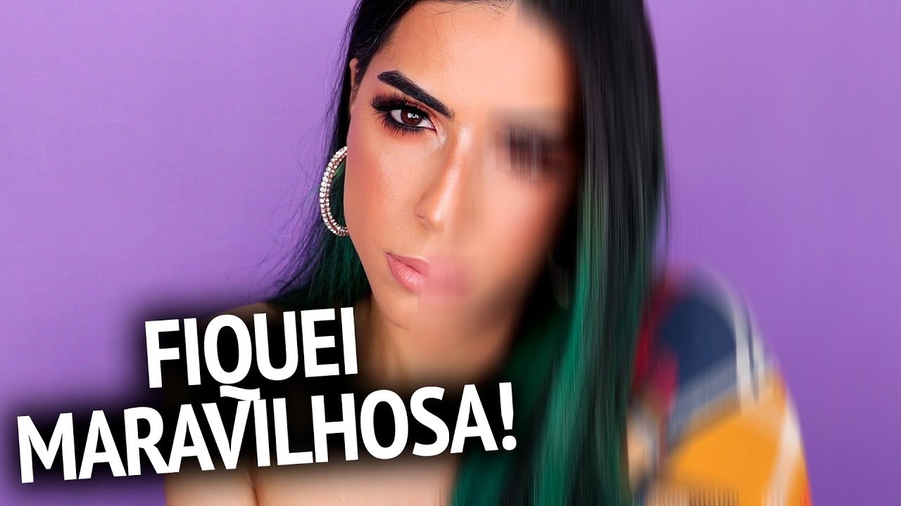 Copiei a ROTINA DE MAKE da minha YouTuber FAVORITA