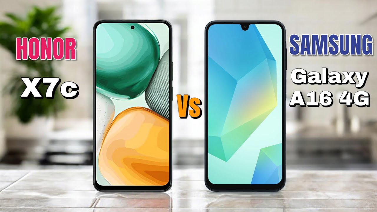 Honor X7c Vs Samsung Galaxy A16 4G ||من الأفضل؟