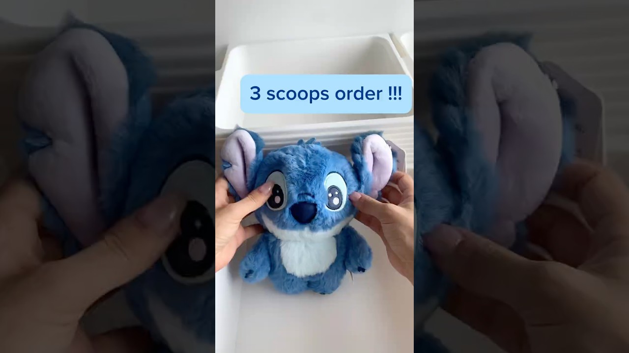 Part 1-Let&rsquo;s packing 3 scoops order for Vivian 🎁#gift#mystery#smallbusiness#asmr#packing#fyp#cute