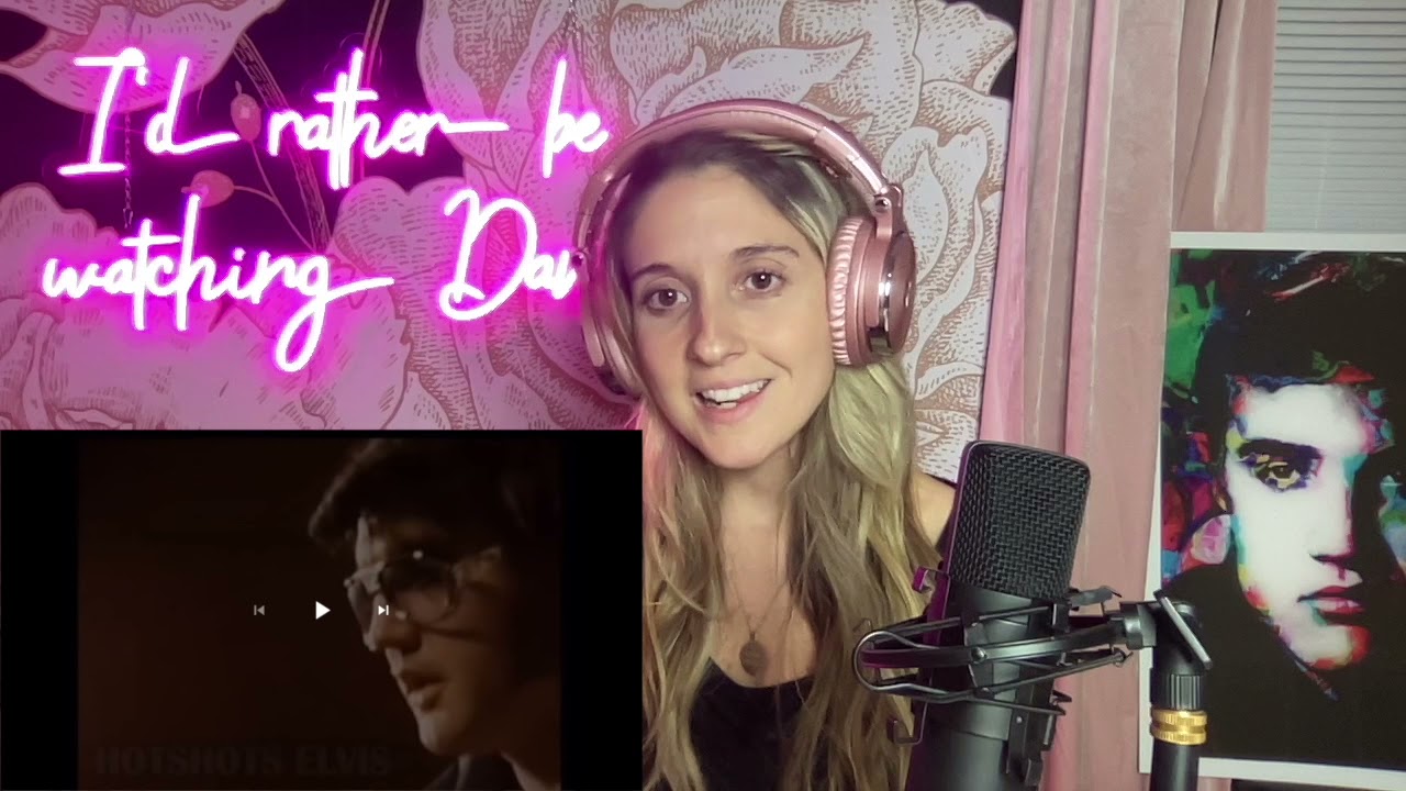 YOUNG & BEAUTIFUL (REHEARSAL!) - ELVIS PRESLEY - REACTION VIDEO!