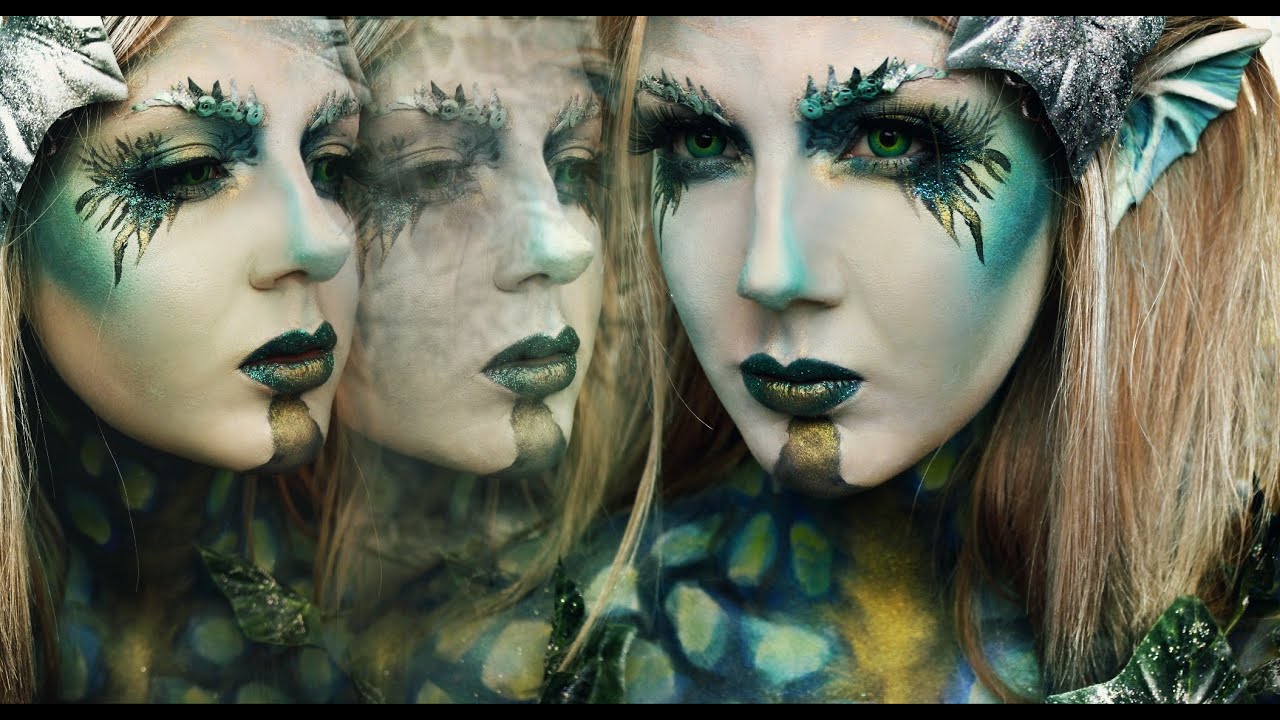 Dark Siren/Mermaid HALLOWEEN TUTORIAL