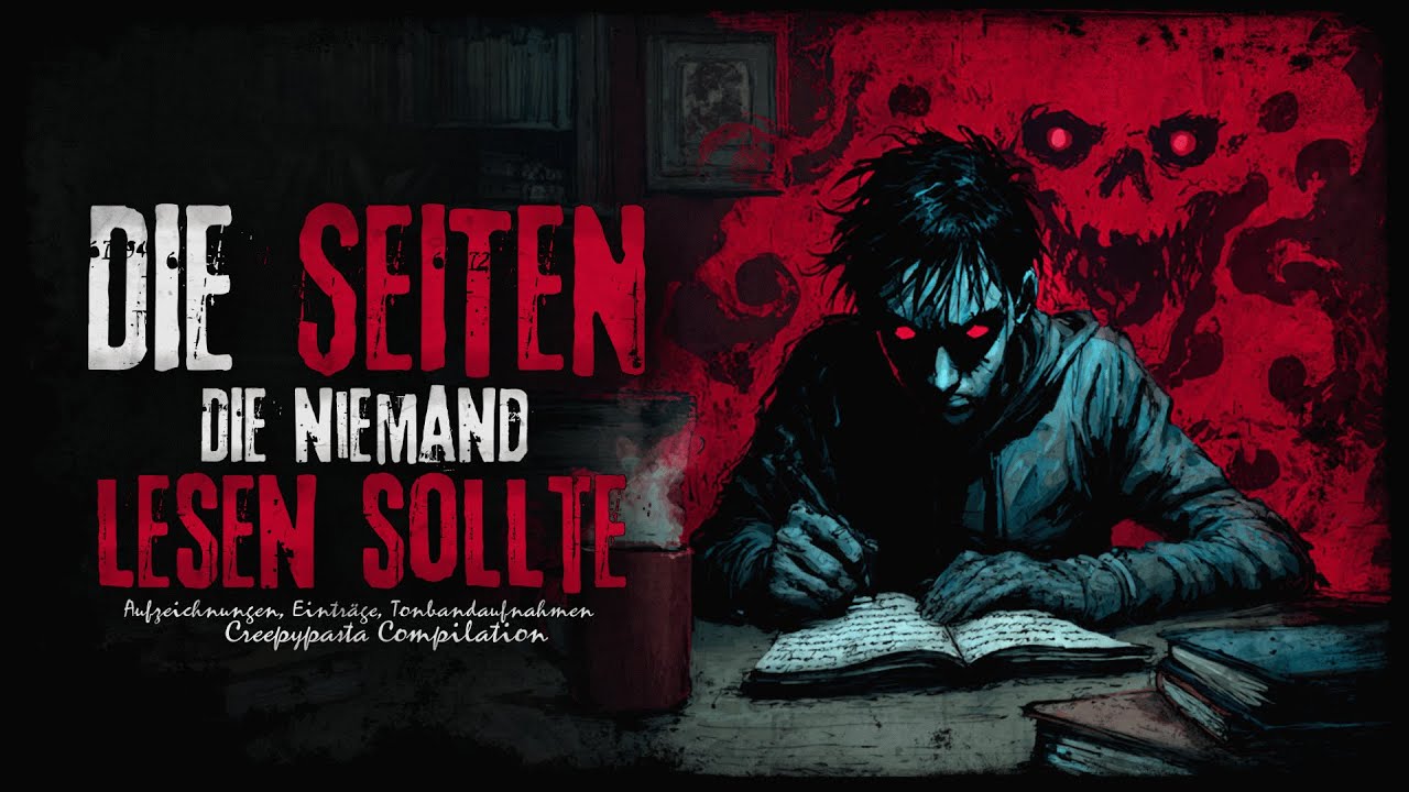 Die Seiten, die niemand lesen sollte◈ Creepypasta german Deutsch [Horror Geschichte Hörbuch]