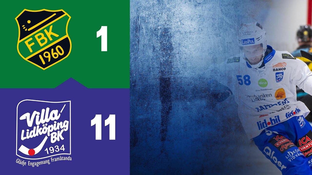 HÖJDPUNKTER | FRILLESÅS 1-11 VILLA LIDKÖPING | #ELITSERIEN OMGÅNG 3