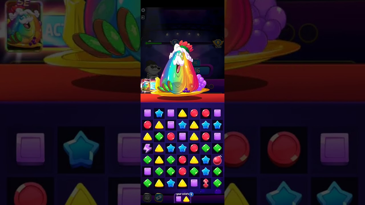 Feb 13, Speed Solo  - Color Climb with 5 Colors #matchmaster #cosmicrush #lightningstrike 
