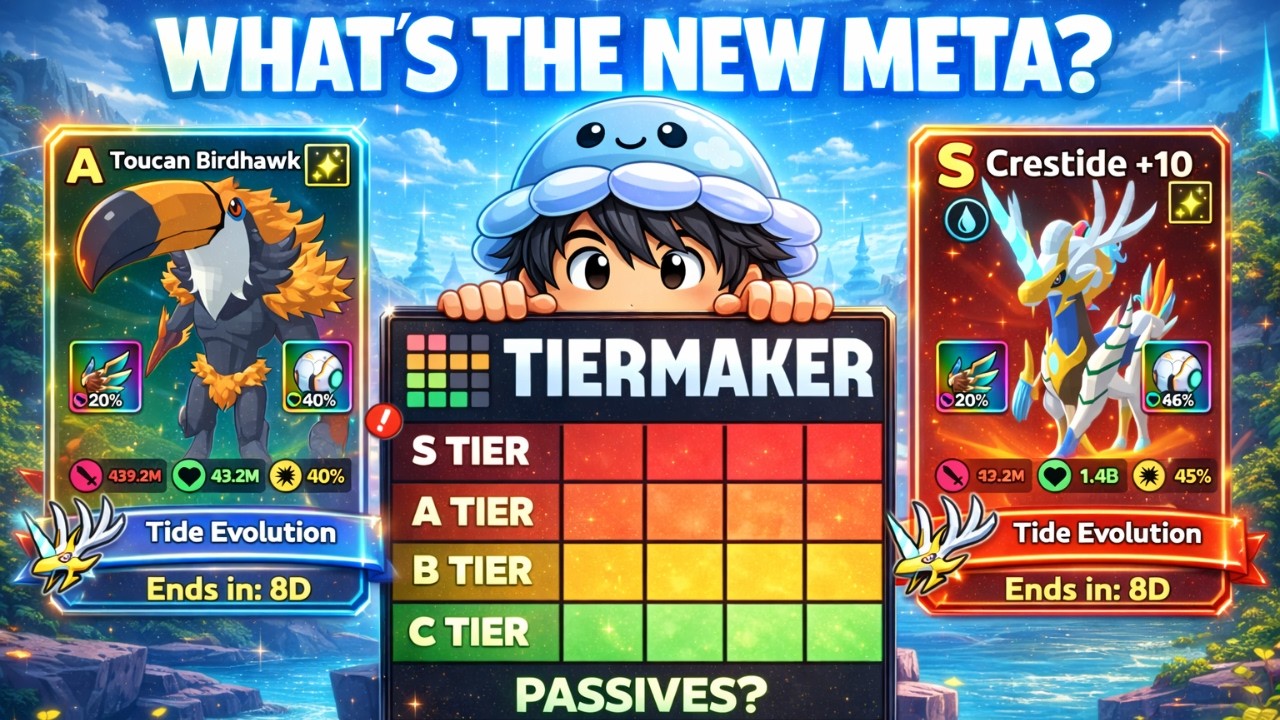 NEW TIER LIST!!! [Catch a Monster] ~CELESTIDE~
