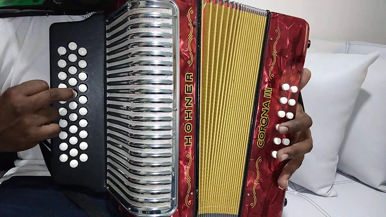 Amantes  (tutorial-cancion completa) acordeón