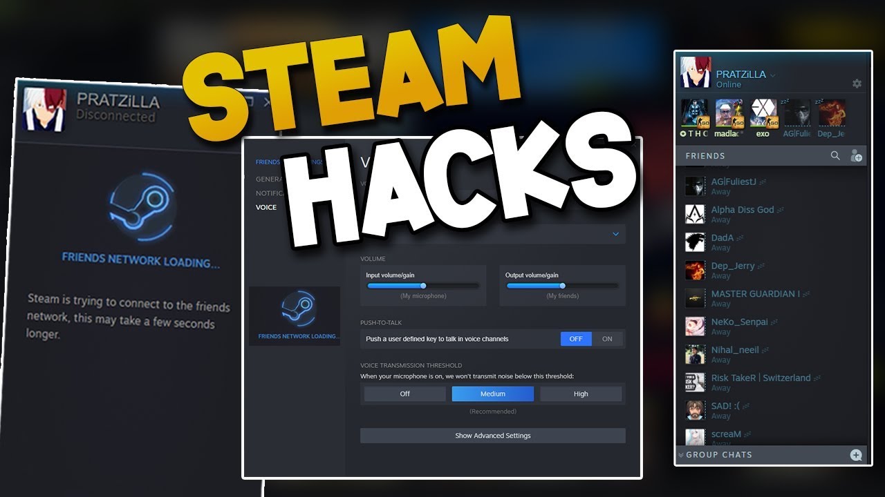 5 AMAZING STEAM TRICKS! (2018)