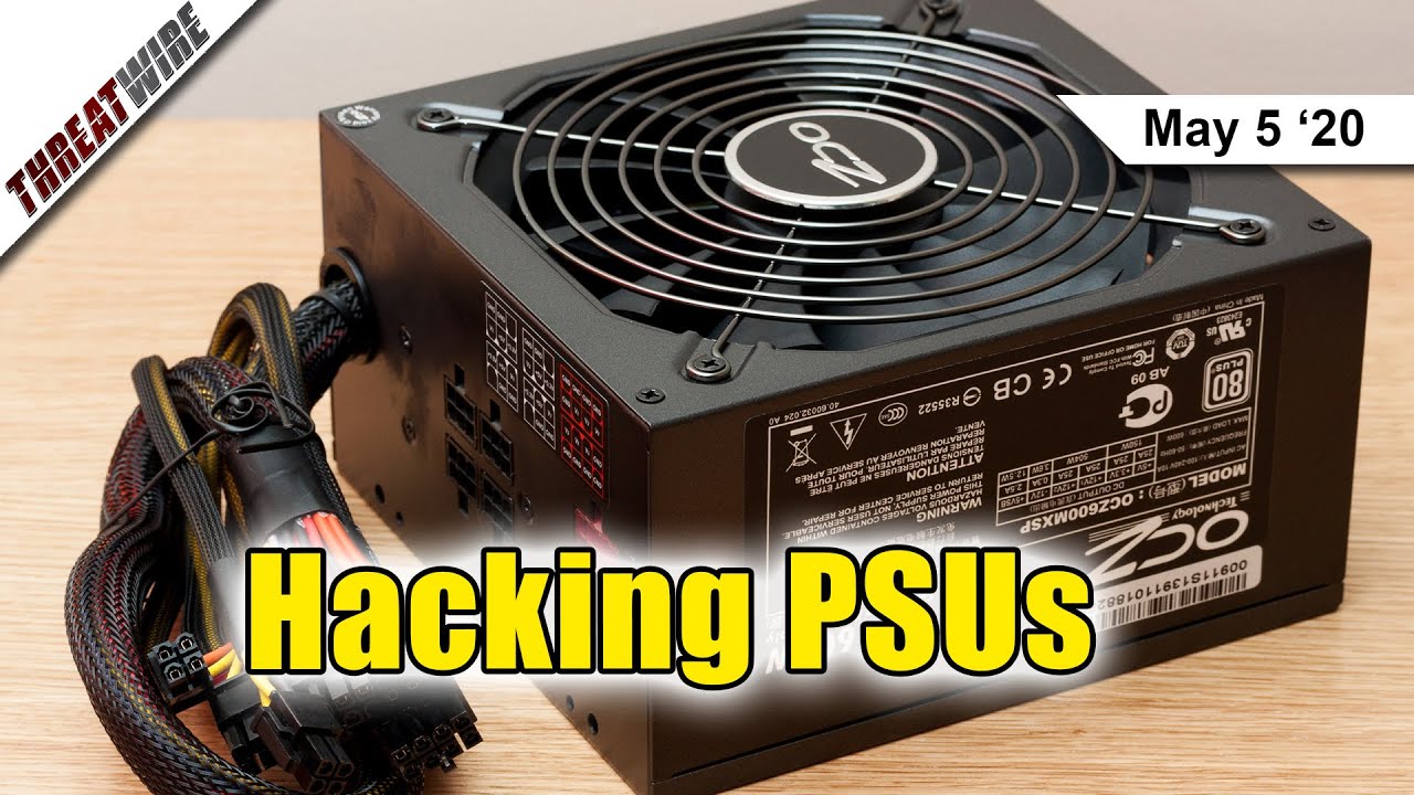 Stealing Data from Air-Gapped PCs using PSUs as Speakers - ThreatWire