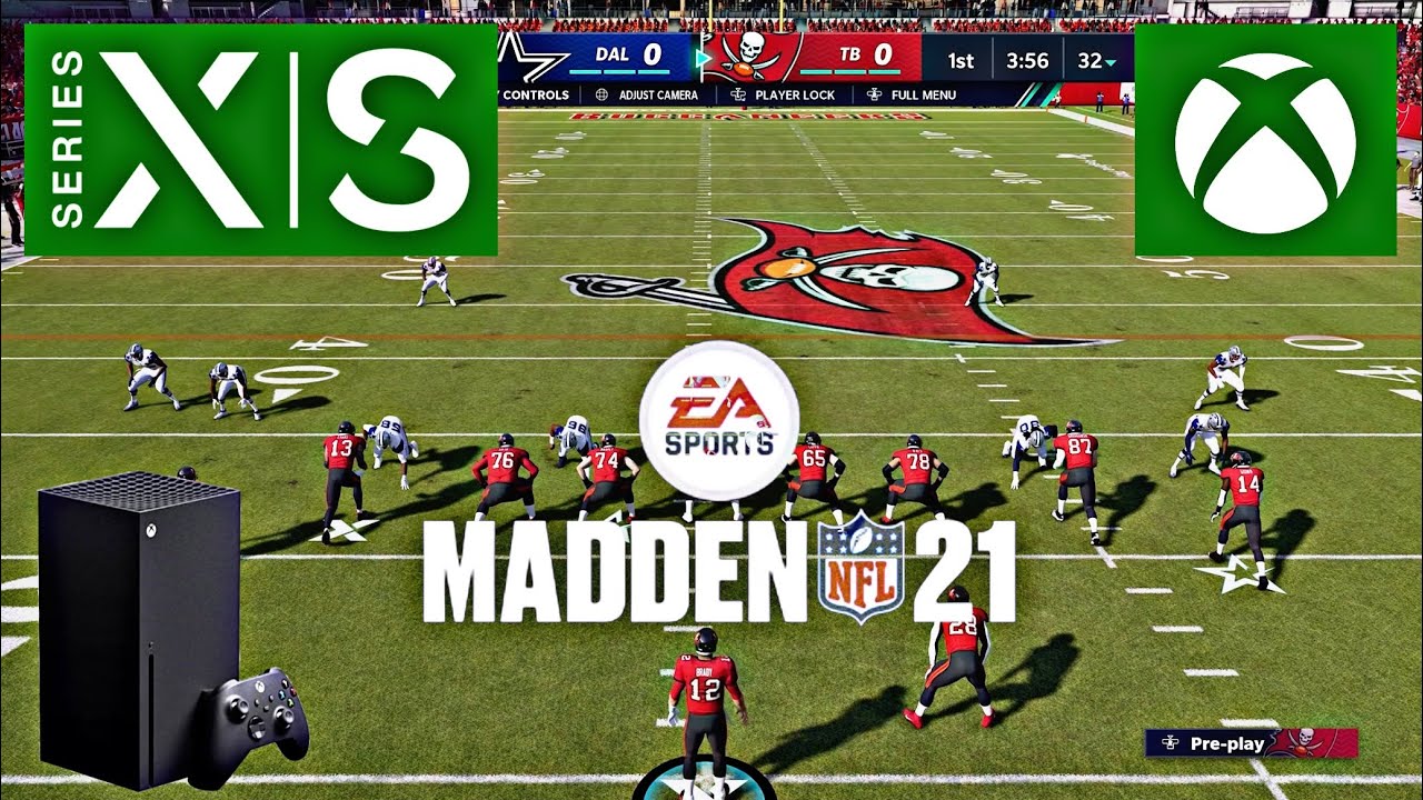 Next Gen Madden 21 Bucs vs Cowboys Xbox Series X Gameplay!