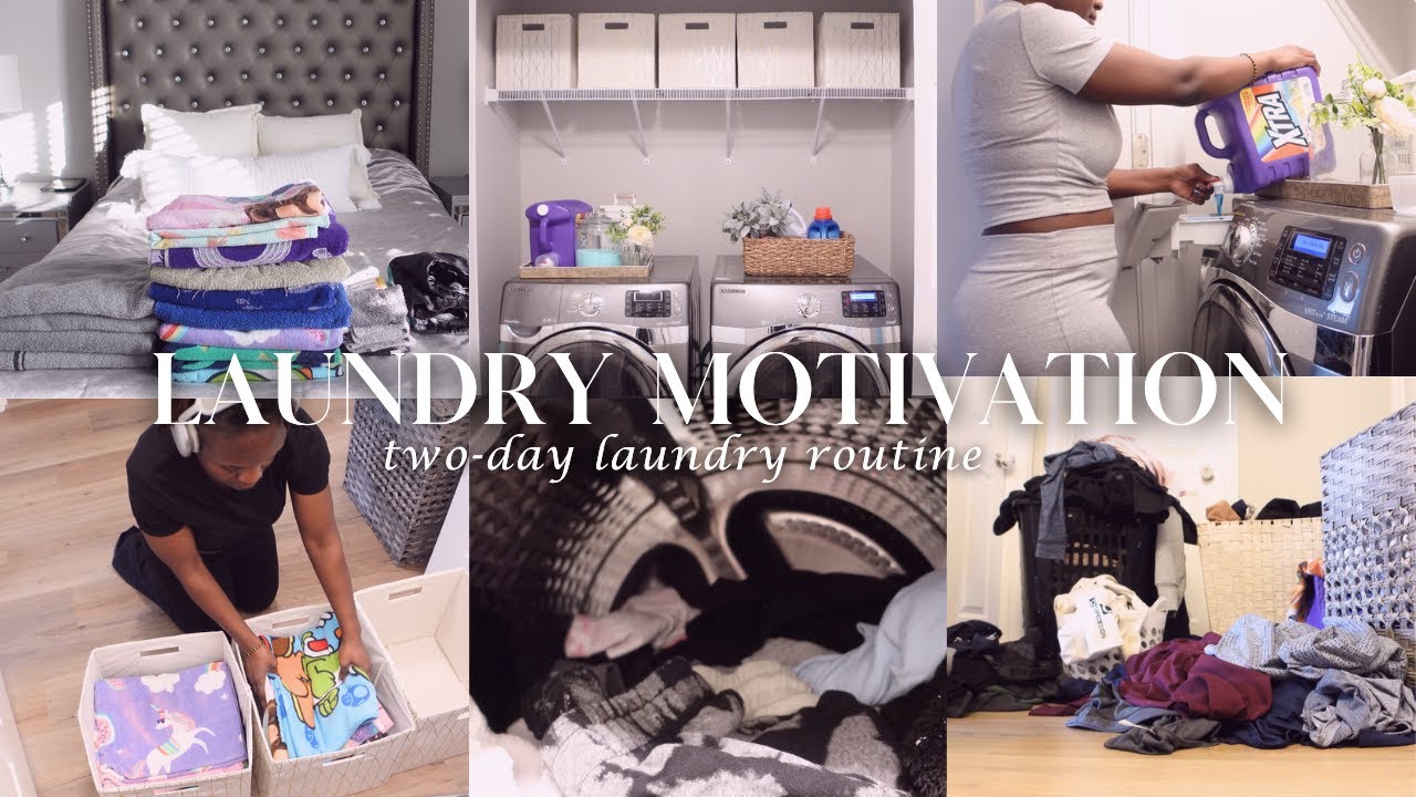 WEEKLY LAUNDRY MOTIVATION | EXTREME REALISTIC LAUNDRY MOTIVATION | loads of never ending laundry