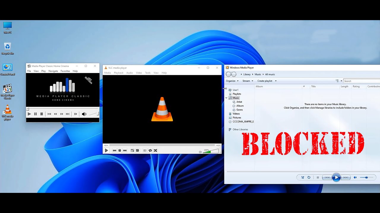 How To Block Media Player Programs on All Client Computers via Group Policy on Windows Server 2022