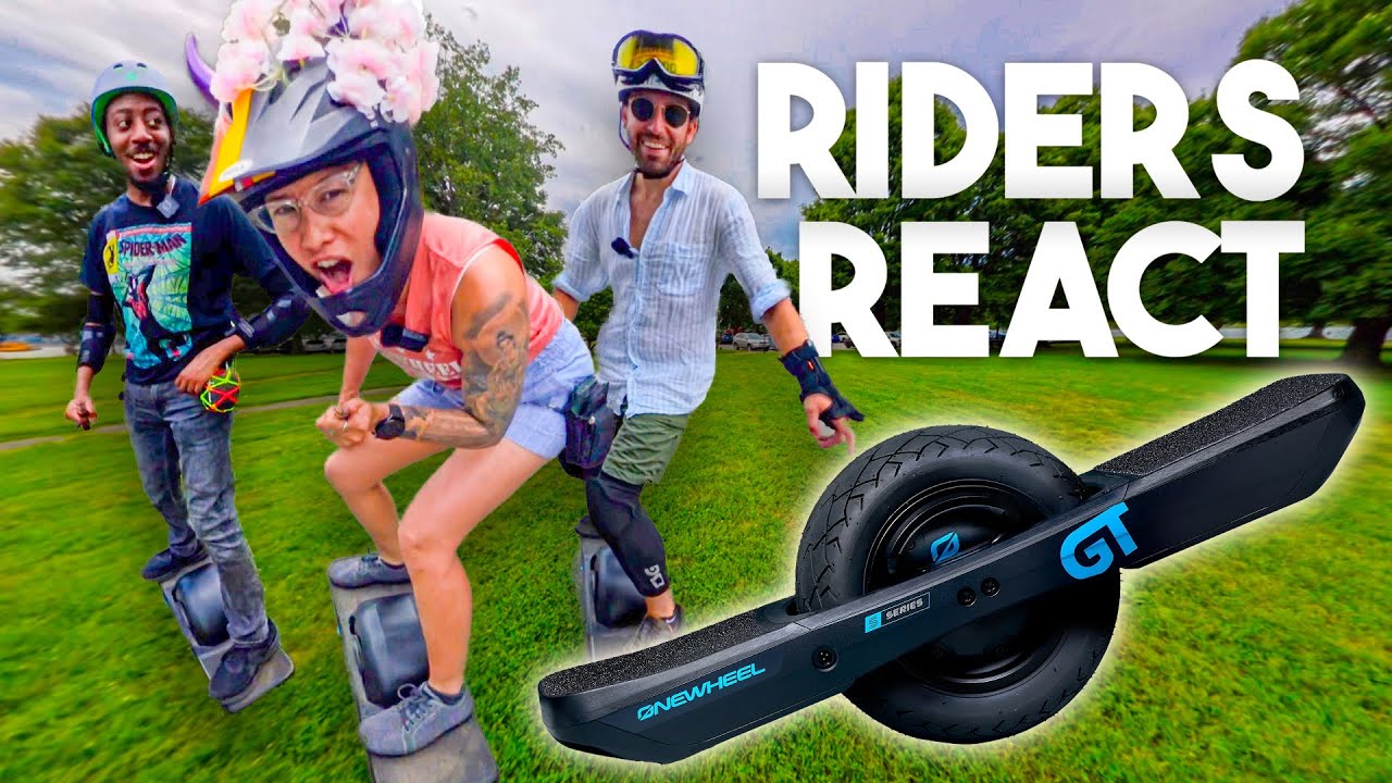They Tried Onewheel GT S-Series for the First Time…