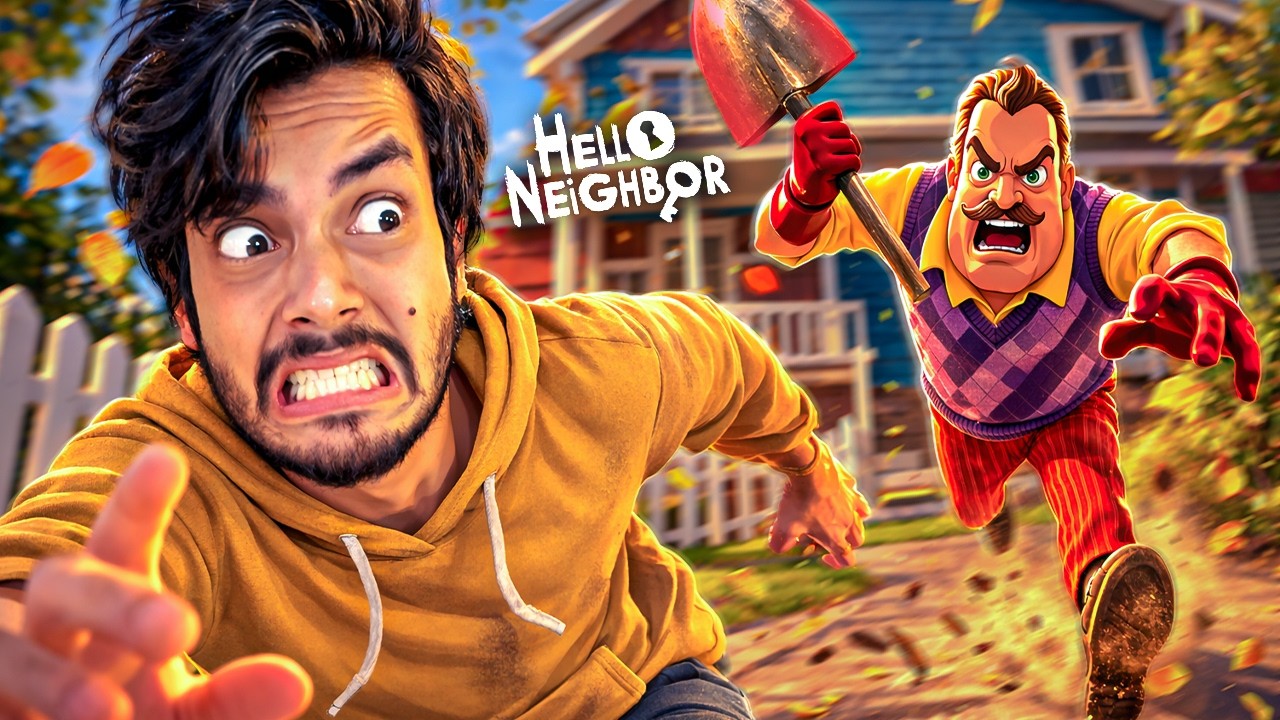 I Think My Neighbor Is Hiding Something  | Hello neighbor