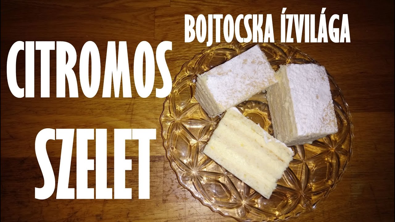 Citromos szelet