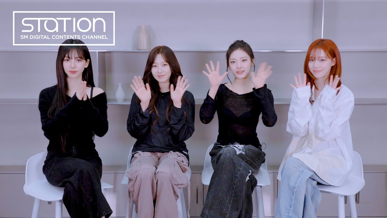 [STATION] aespa 에스파 '시대유감 (時代遺憾) (2024 aespa Remake Ver.)' Interview #비하인더스테이션