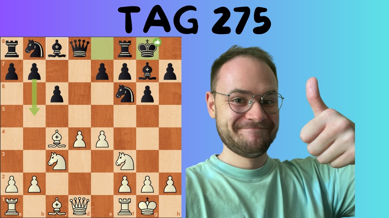 Ich spiele jeden Tag Schach bis 2200 ELO - Tag 275