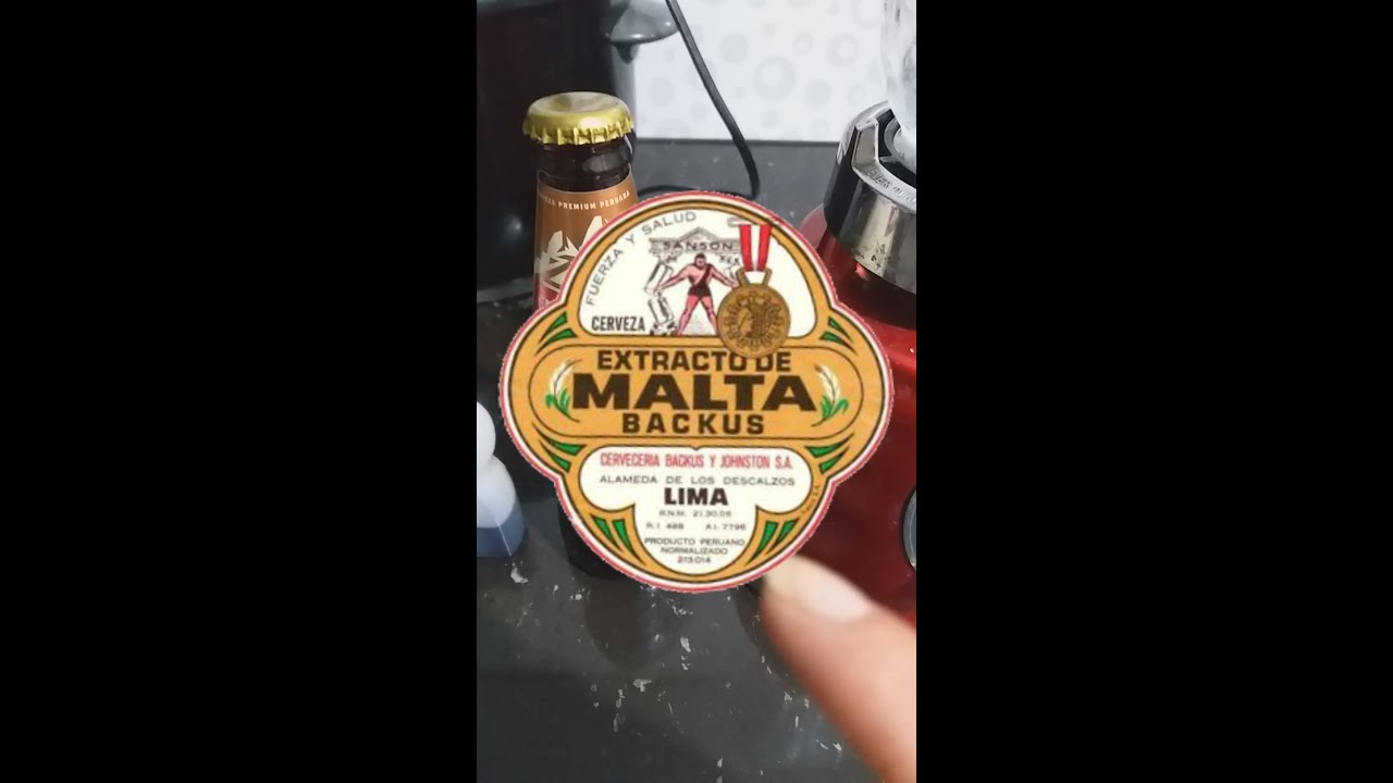 Malta Con Huevo - Licuado De Cerveza - Cerveza Con Huevo